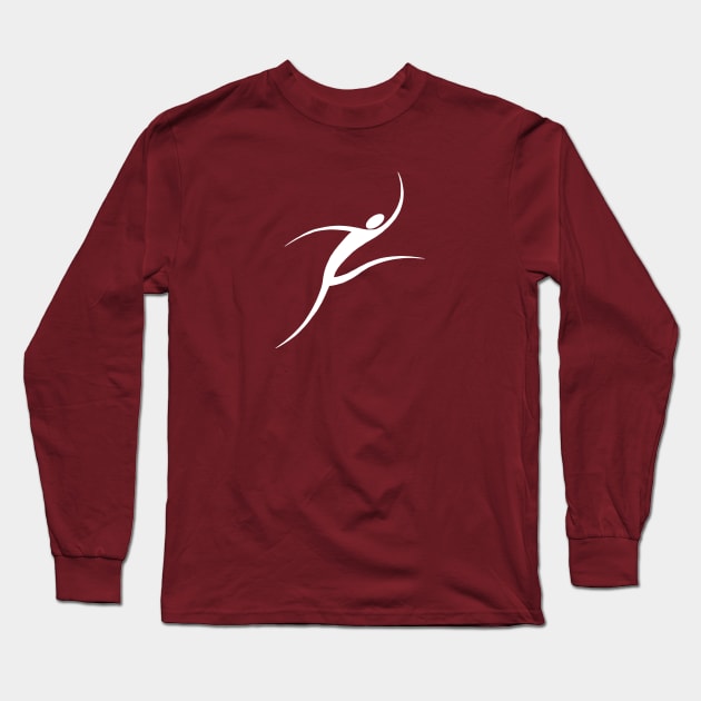 Dancer silhouette Long Sleeve T-Shirt by ezioman